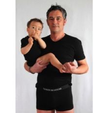 Gabin et Louis : une gamme sous-vêtements père/fils en coton bio