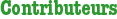 Contributeurs