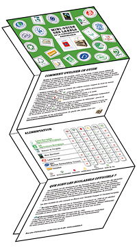 Mini-guide des labels : principe de pliage