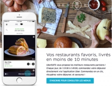 Uber Eats veut (logique !) ubériser les déjeuners parisiens