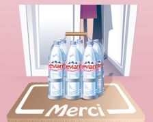 Evian passe du produit au service