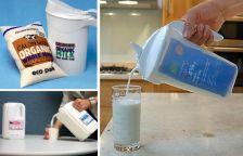 La bouteille de lait entre écologie et praticité