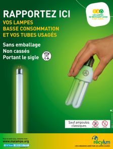 La deuxième vie des ampoules basse consommation