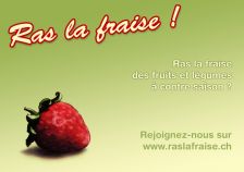 \"Ras la fraise !\" se bat contre les fruits et légimes hors-saison