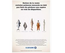 Poissons : la pub Leclerc prend le bouillon