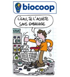 Biocoop dit \"eau revoir !\"