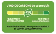 Casino lance l\'indice carbone de ses produits