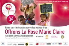 La Rose Marie-Claire refleurit pour la Journée Internationale des Droits des Femmes