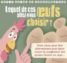 Dépliant "Lequel de ces oeufs allez-vous choisir ?"