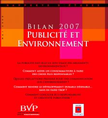 Bilan 2007 : Publicité et environnement